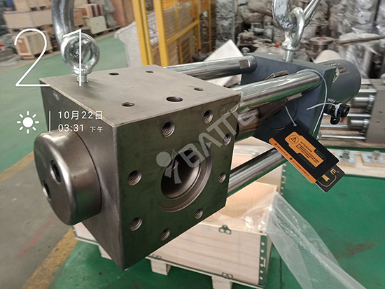 擠出機(jī)換網(wǎng)器