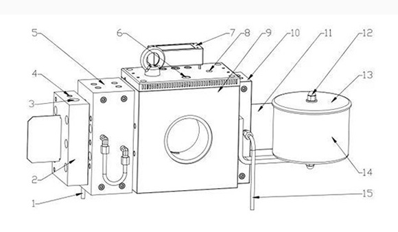 網(wǎng)帶式換網(wǎng)器結構圖